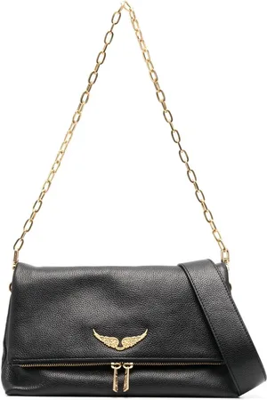 Zadig & Voltaire Schoudertas met logoplakkaat
