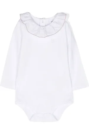 DOUUOD KIDS Romper met ruchekraag