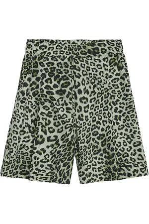 A PAPER KID Shorts met luipaardprint
