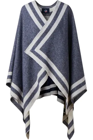 Fusalp Poncho met jacquard