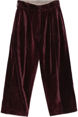 ZIGGY CHEN Fluwelen broek