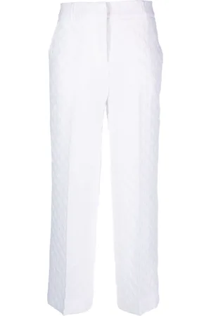 Cecilie Bahnsen Jaylee cropped straight broek