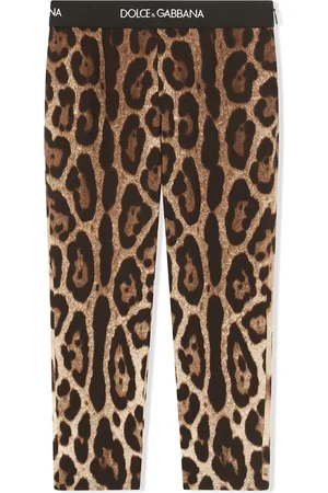 Dolce & Gabbana Legging met luipaardprint