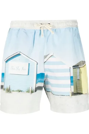 BLUE SKY INN Zwembroek met print