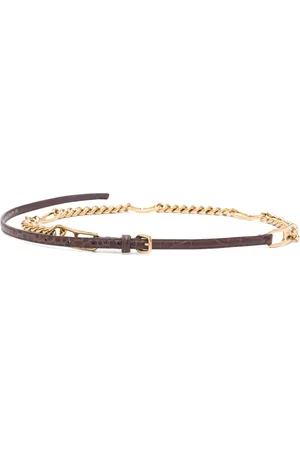 ERMANNO SCERVINO Riem met kettingdetail