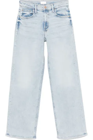 Mother The Spinner Zip Sneak jeans