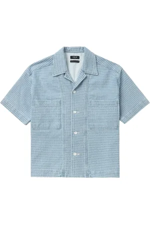 FIVE CM Overhemd met geometrische print
