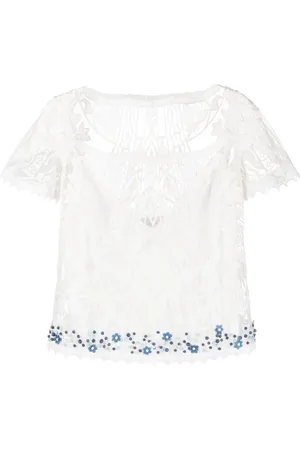 GEMY MAALOUF Blouse met borduurwerk