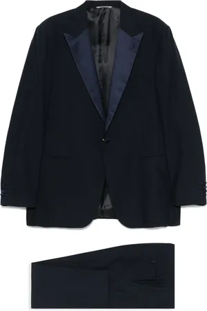 CANALI Pak met satijnen revers