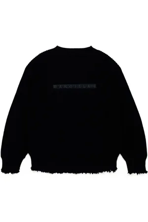 Maison Margiela Trui met geborduurd logo