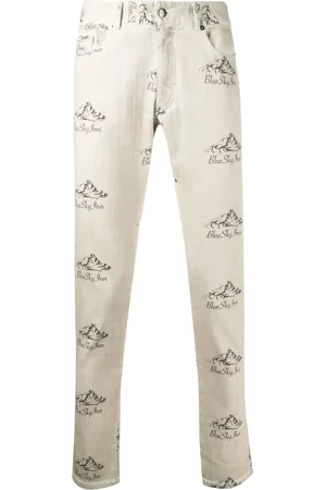 BLUE SKY INN Broek met logoprint