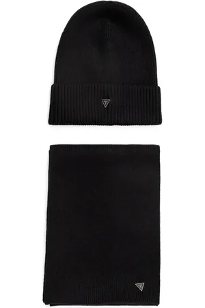 Guess Muts en sjaal met applicatie
