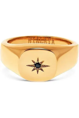 Nialaya Zegelring met ster detail