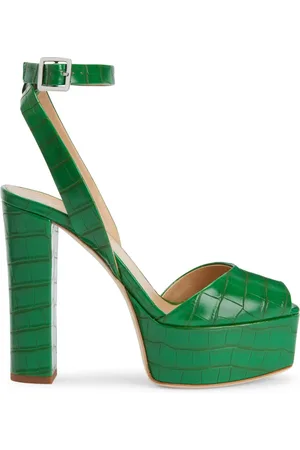 Giuseppe Zanotti Sandalen met krokodillenprint
