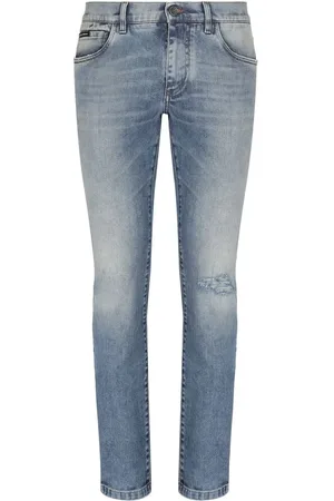 Dolce & Gabbana Gerafelde skinny jeans
