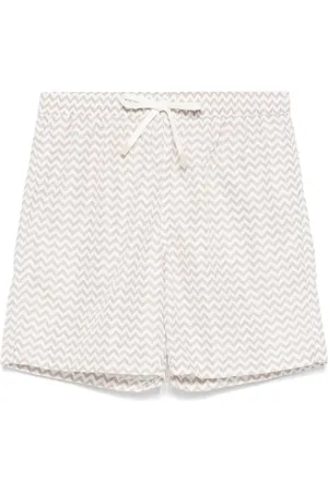 ELEVENTY Zwembroek met chevron print