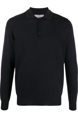 CANALI Poloshirt van merinowol