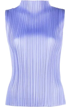 PLEATS PLEASE ISSEY MIYAKE Mouwloze blouse