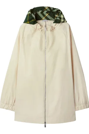 Burberry Gelaagde katoenen parka met capuchon
