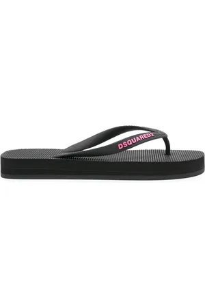 Dsquared2 Teenslippers met logo