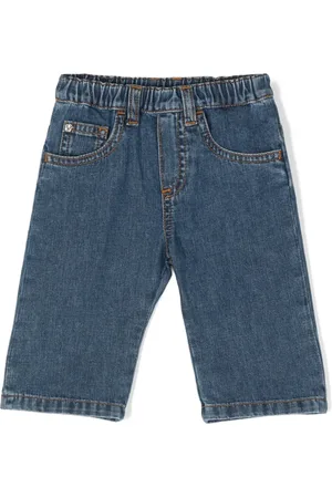 VERSACE Katoenen jeans met Medusa
