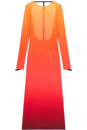 Courrèges Jurk met kleurverloop