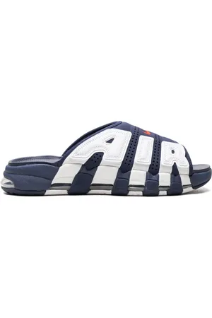 Nike Air More Uptempo "Blue" slippers