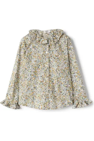 Il gufo Shirt met bloemenprint