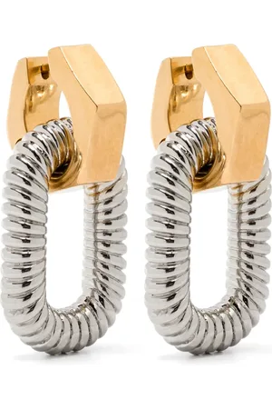 Paco rabanne XL Link Animation Godron oorbellen