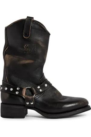 Dsquared2 Bikerlaarzen met gedragen effect