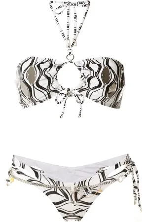 AMIR SLAMA Bikini met kettingdetail