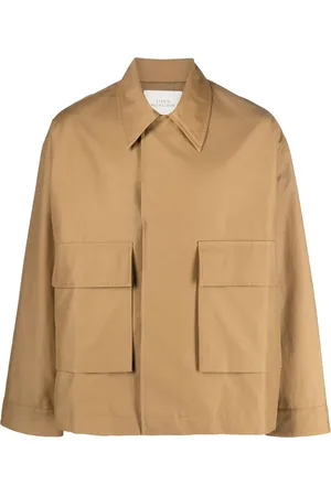 STUDIO NICHOLSON Shirtjack met cargo zak