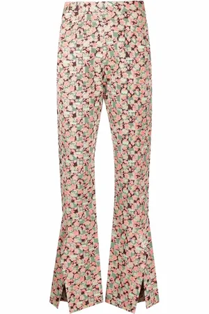 HENRIK VIBSKOV Broek met bloemenprint