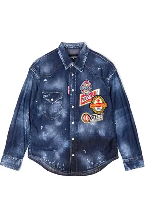Dsquared2 Shirt met logopatch