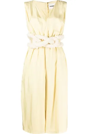 Jil Sander Jumpsuit met gevlochten riem