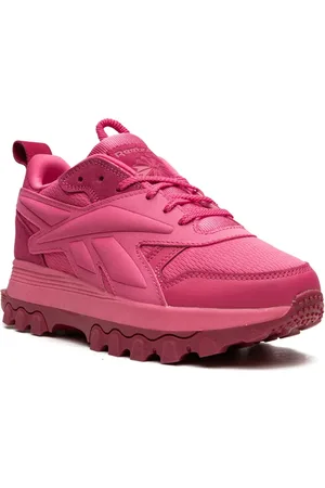 Reebok "x Cardi B Classic ""Pink Fushion"" leren sneakers"