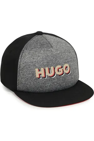 HUGO BOSS Pet met logoprint en vlakken
