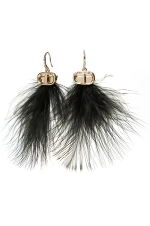 Twin-Set Oorbellen met veren