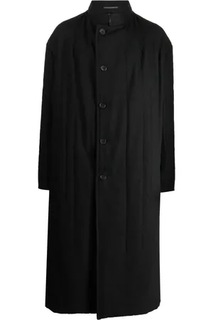 YOHJI YAMAMOTO Jas met enkele rij knopen