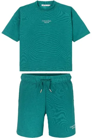 Calvin Klein Ottoman ruimvallende shorts en T