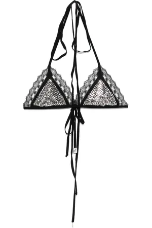 The Attico Bikinitop met stras
