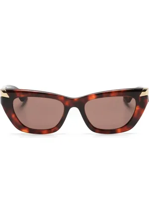 Alexander McQueen Zonnebril met cat