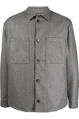 CANALI Tweed shirtjack