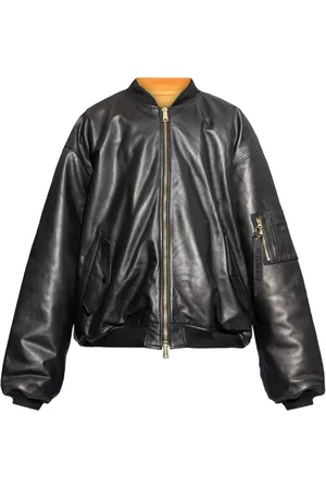 Vetements Leren bomberjack