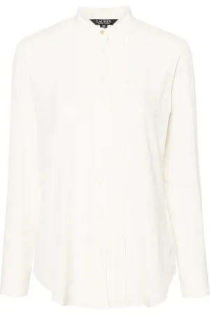 Ralph Lauren Blouse van crêpe