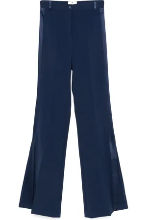 Elisabetta Franchi Broek met satijnen afwerking