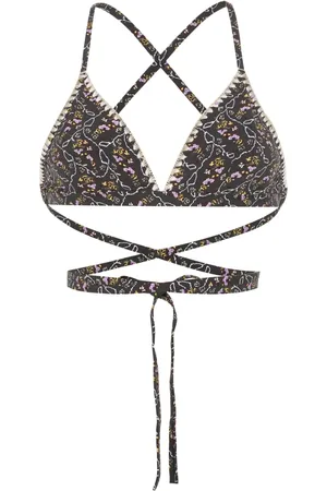 Isabel Marant Solange bikinitop met bloemenprint