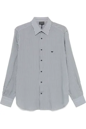 Emporio Armani Overhemd met krijtstreep