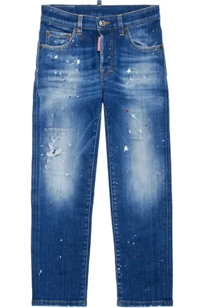 Dsquared2 Jeans met gerafeld