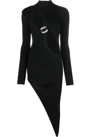 DAVID KOMA Asymmetrische jurk